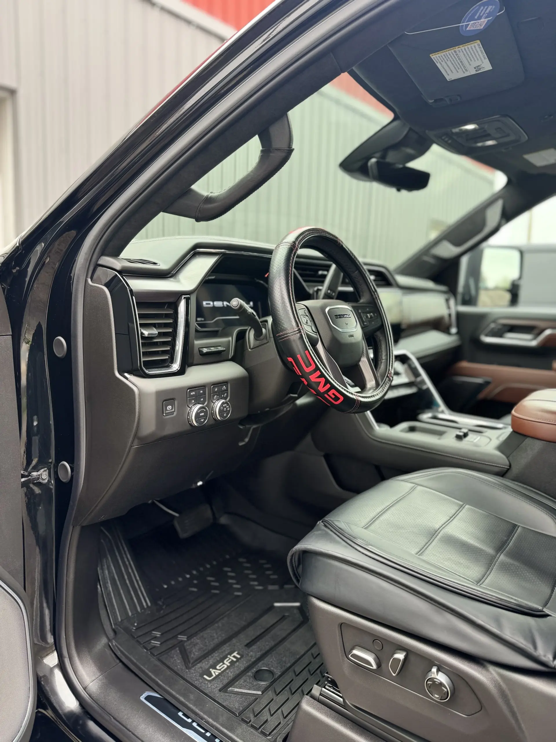 GMC Denali interior showcasing mobile luxury service