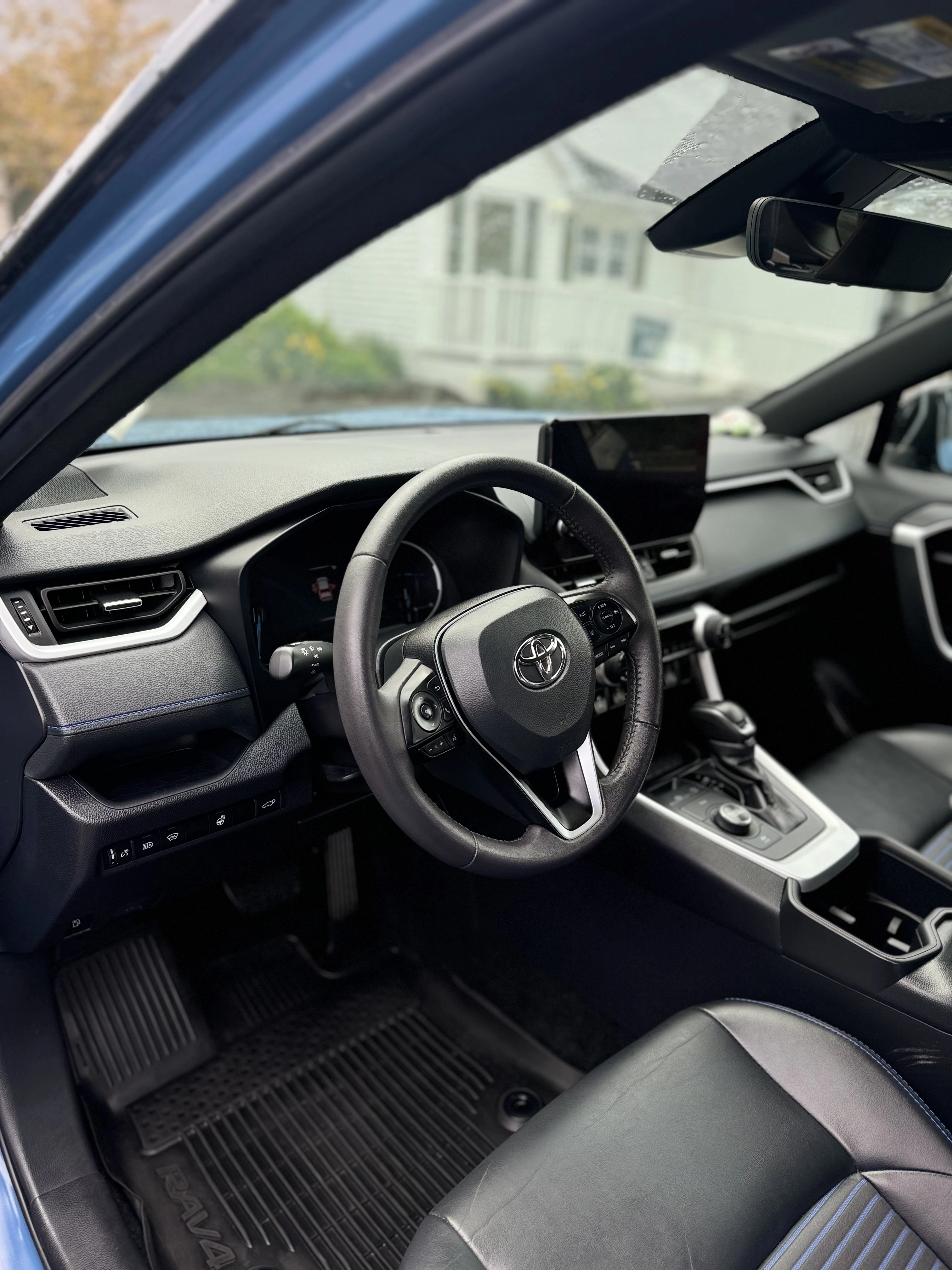 Clean car cargo area and trunk space after professional detailing