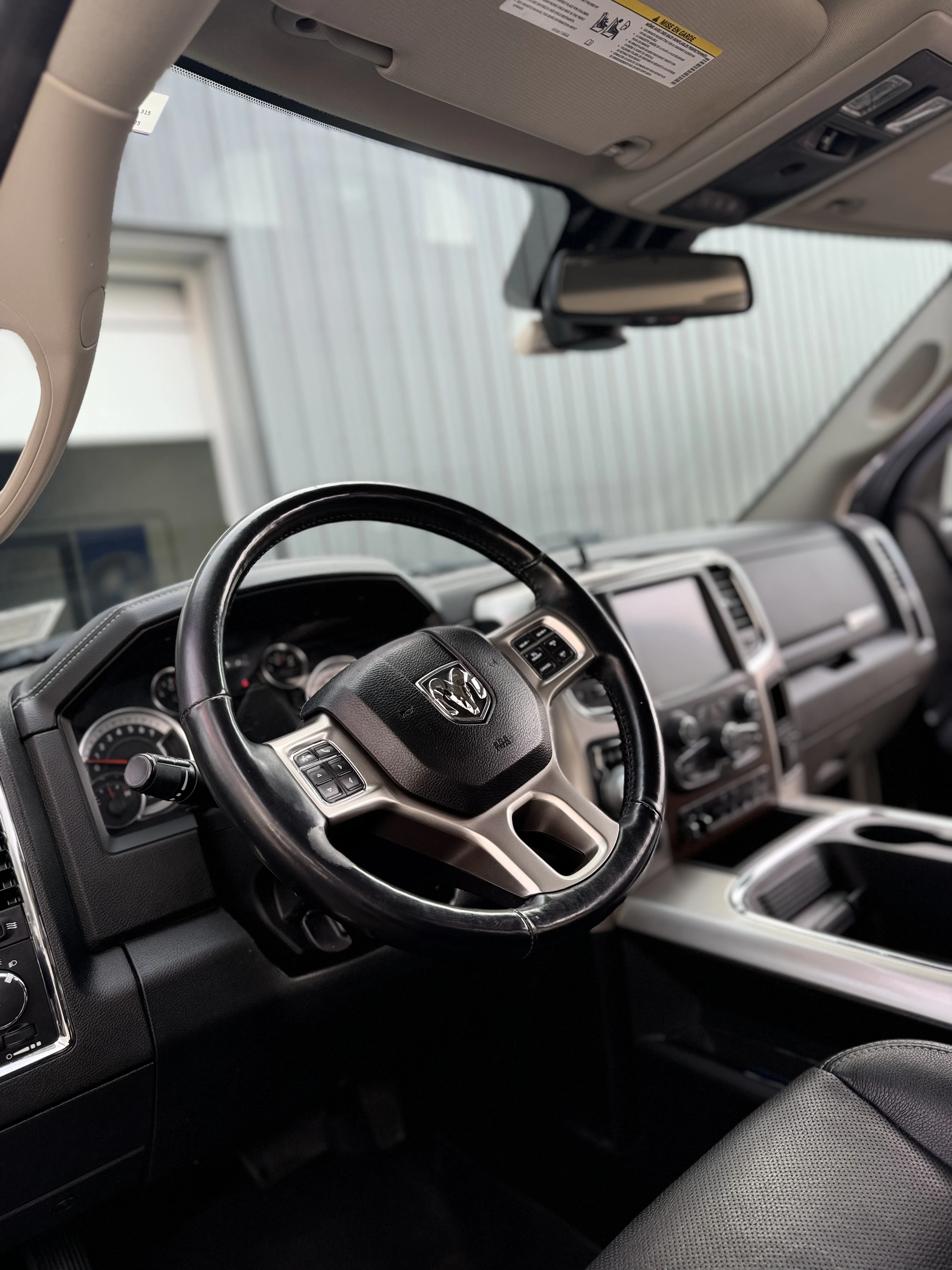 Interior detailing process showing deep cleaning work