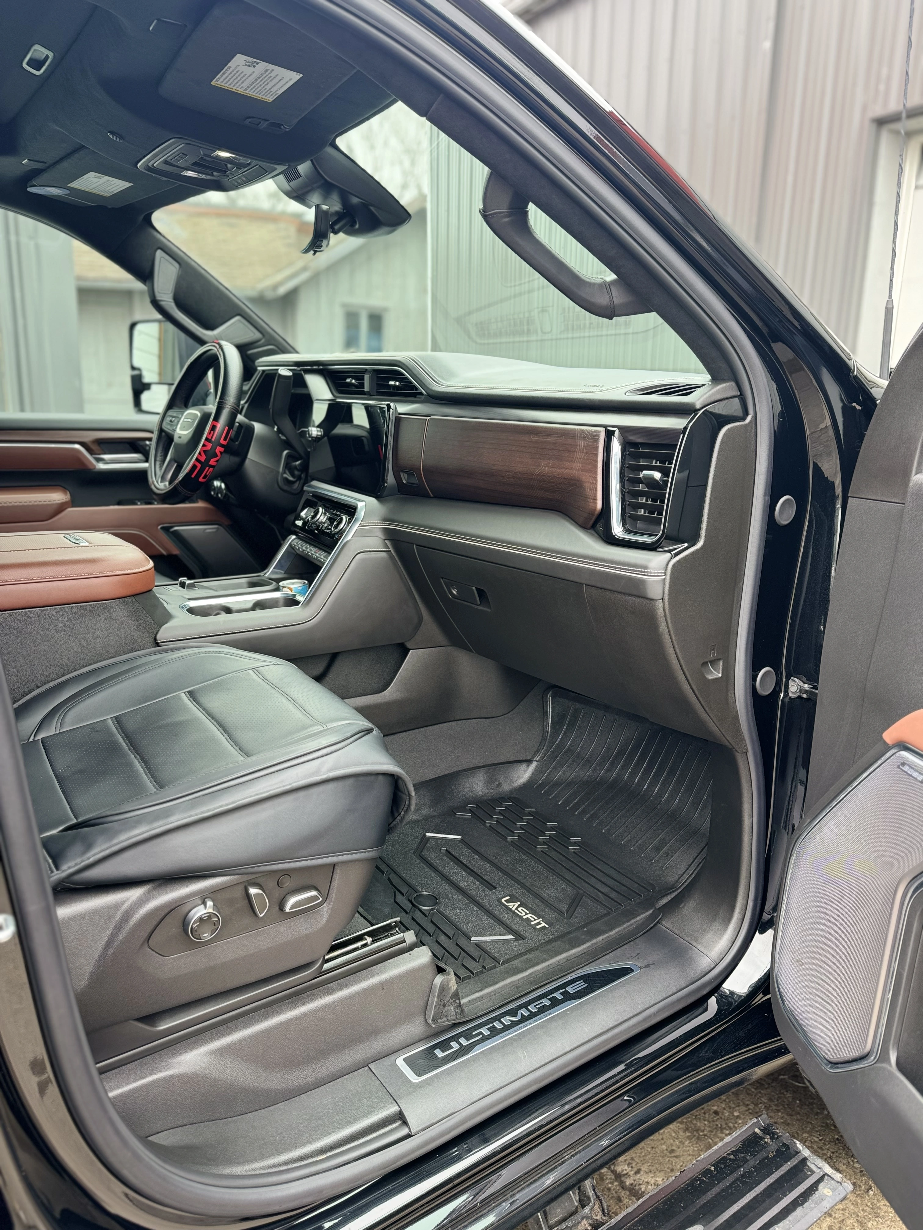 Leather seats restored to showroom condition with professional cleaning and conditioning