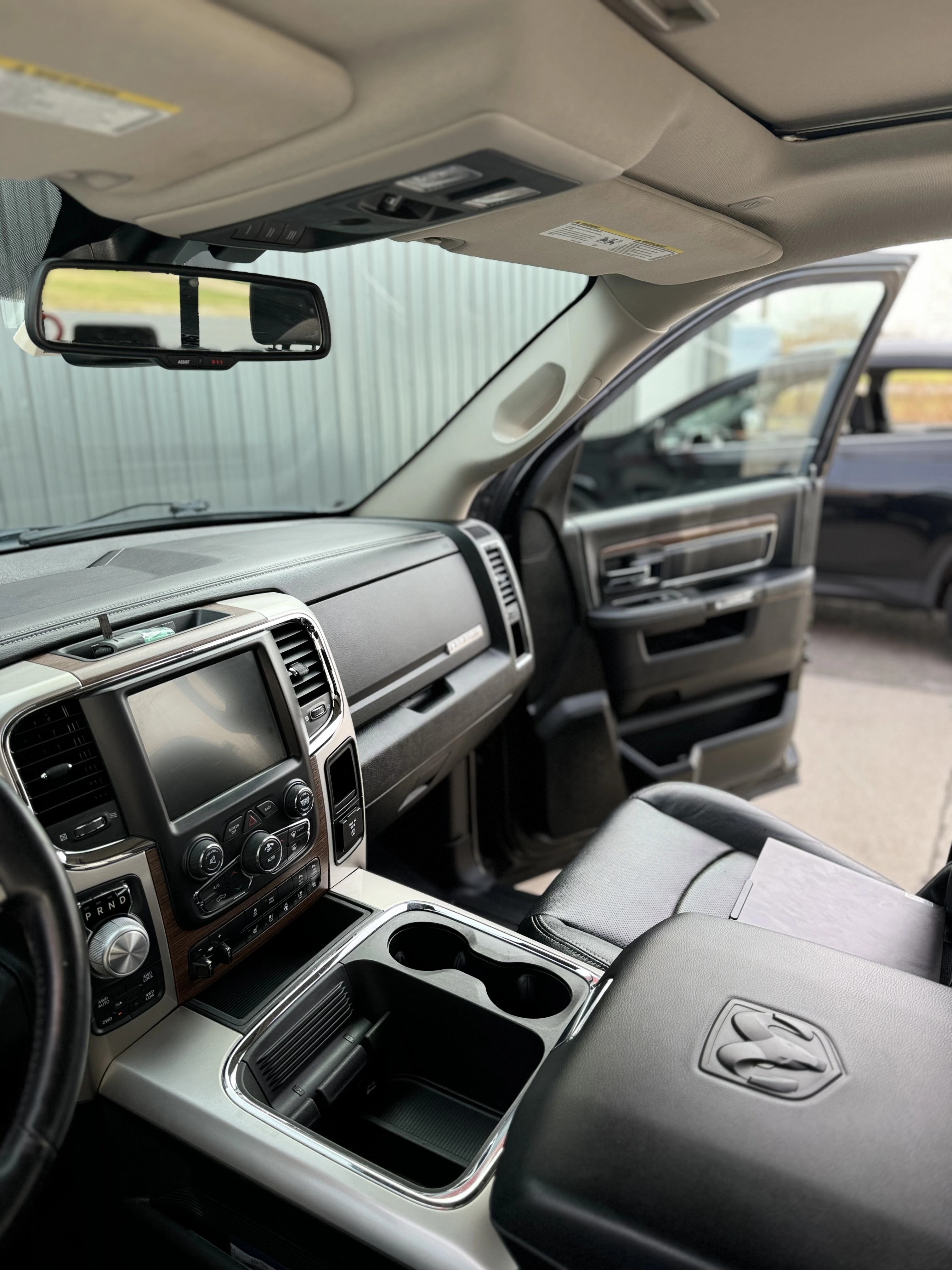 Professional interior detailing work in progress