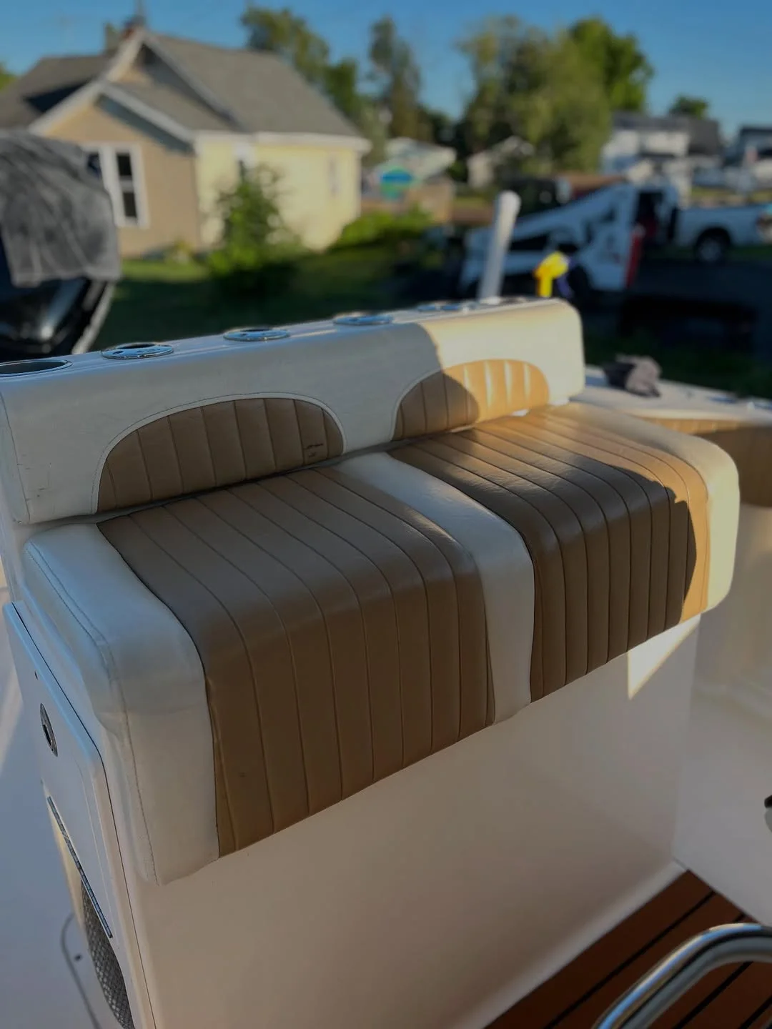 Boat exterior restoration