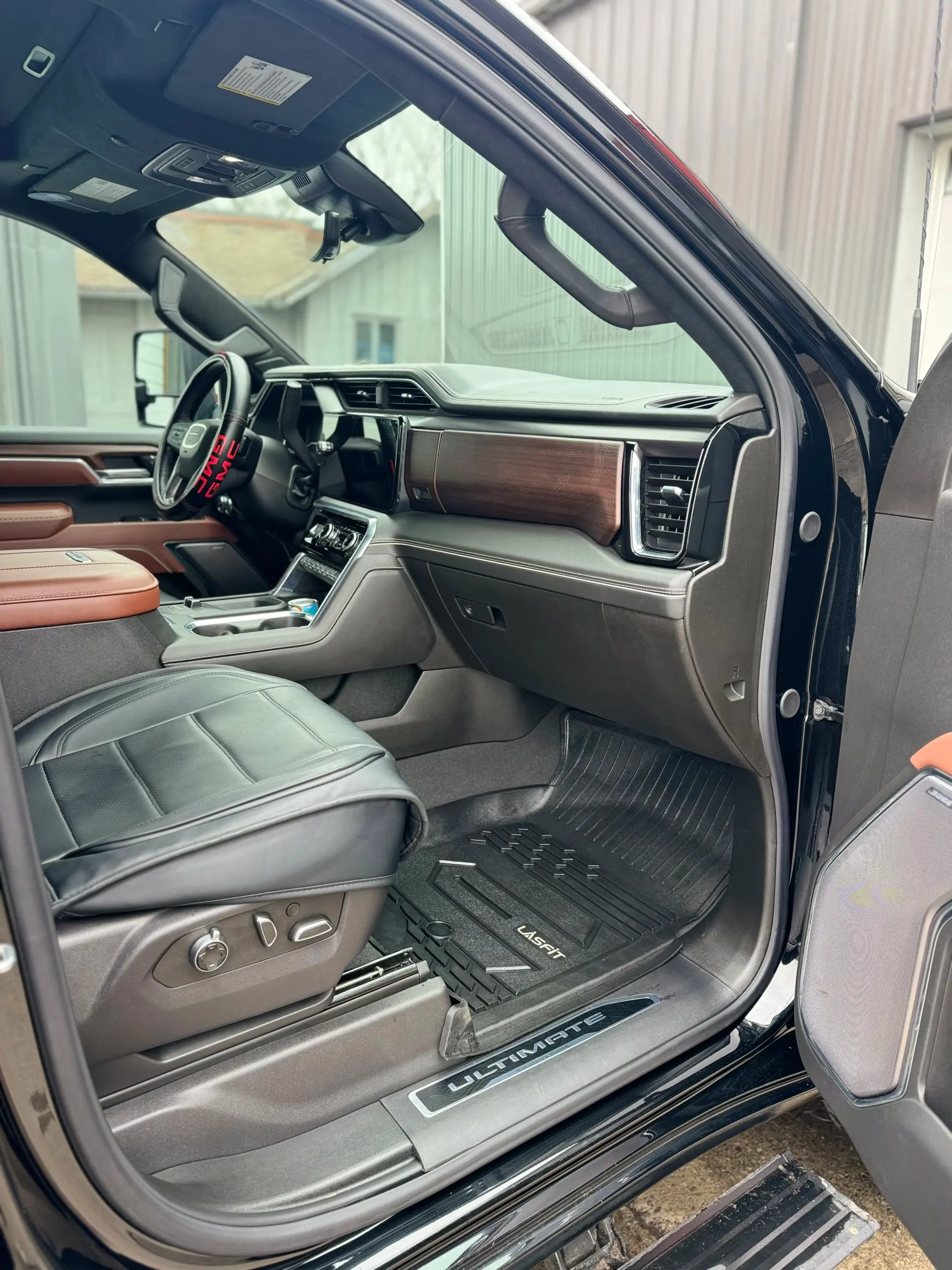 Leather seats restored to showroom condition with professional cleaning and conditioning